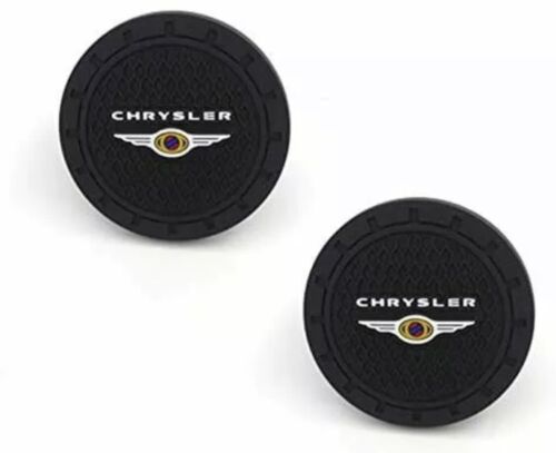 CHRYSLER, 2 pcs Coasters, drink mat for the drink holder