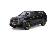 BMW XM metalen model speelgoedbatterijverlichting klinkt 1:24 zwart