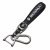 RENAULT key fob, keychain black leather