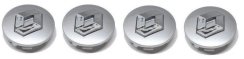 4pcs Wheel center caps RENAULT 57mm silver 403154214R