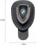 BMW leather holder for glasses for the screen, holder for glasses - black leather