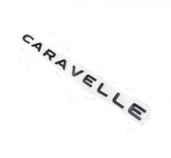 Inscription CARAVELLE - noir brillant 337mm