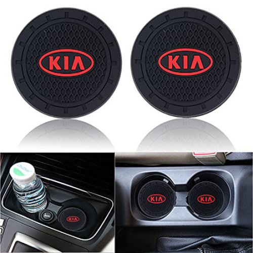 KIA, 2 pcs Coasters, drink mat for the drink holder
