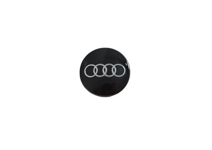 Tappo del centro della ruota Audi 68mm nero lucido 8D0601170-BL