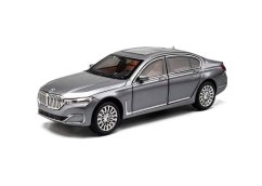 BMW 760 Li metalen model speelgoedbatterijverlichting klinkt 1:24 Grijs