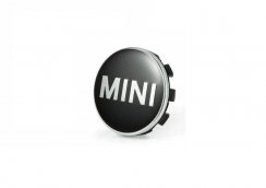 Wheel center cap Mini Cooper Clubman 56mm black glossy 686109201 685083401