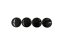 4pcs Wheel center caps VW VOLKSWAGEN 65mm 3B7601171 Black glossy