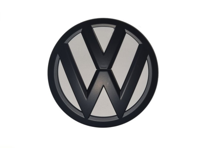 VW GOLF VII (2013-2017) frontemblem, logo (13,5 cm) - sort mat 5G0853601