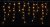 LUMA LED Christmas light rain 648 LEDs 20m power cable 5m IP44 cold white with a timer