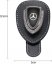 MERCEDES leather holder for glasses for the screen, holder for glasses - black leather