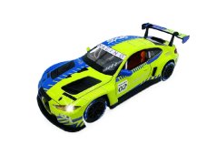 BMW M4 GTR kovinski model igrače luči baterije zvok 1:24 Zelena
