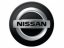 Krytky kol, pokličky na kola NISSAN 60mm černá