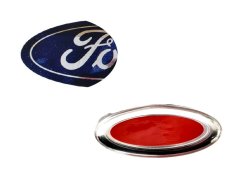 FORD emblem 125 x 50mm front and rear blue