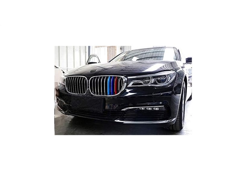 BMW 7 G11 G12 2016-2018 M-Performance strips for the front mask