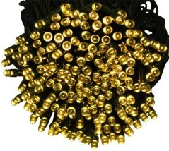 LUMA LED Cadeia leve, 1000 LEDs 100m, cabo de alimentação 5m, IP44, branco morno