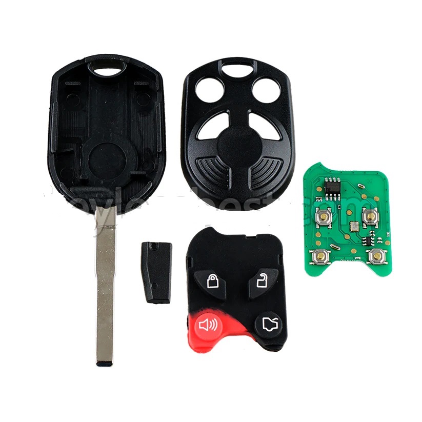 Complete remote key for FORD C-Max, Escape, Focus, Transit, F350, Fiesta cars