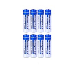 8 pcs DOUBLEPOW powerful rechargeable batteries AA 1200 mAh 1.2V Ni-Mh, 1500x charge
