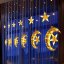 LUMA LED 138 LED light chain, hinge stars and months 3m - cable 1.5m, warm white