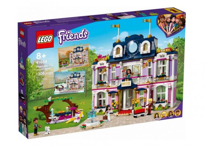 LEGO Friends 41684 Grand Hotel Hārtleikas pilsētā