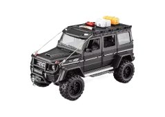 Mercedes Benz Brabus G 550 metalen model speelgoedbatterijverlichting klinkt 1:24 Zwart-