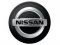 Poklička kolo, středová krytka kola NISSAN 60mm černá