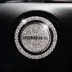 Kryształowy diamentowy włącznik zapłonu HUMMER Start/Stop