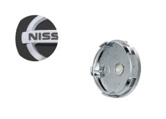 Wheel center cap NISSAN 60mm black
