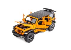 Jeep Rubicon metal model toy battery lights sound 1:32 Green