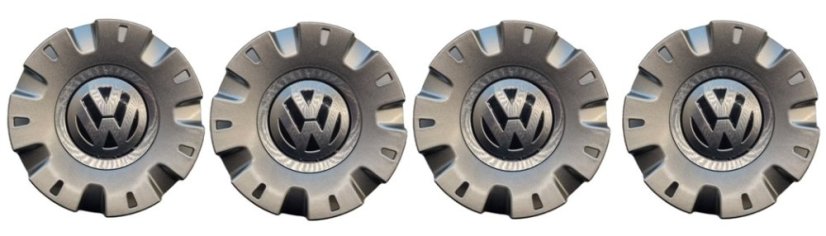 4pcs VW Volkswagen wheel center cap 151mm silver