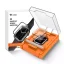 MOHAVE, protective glass 3D NanoFlex Screen Protector with installation kit for Apple Watch 44mm