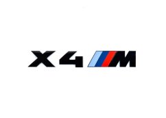 BMW X 4M lettering 170mm black