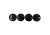 4pcs Wheel center caps VW VOLKSWAGEN 65mm 3B7601171 Black glossy