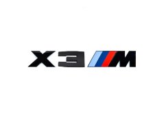 BMW X 3M lettering 170mm black