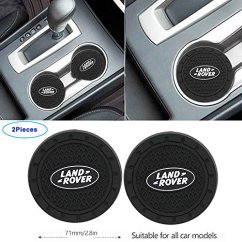 LAND ROVER 2 pcs Coasters, drink mat for the drink holder
