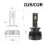 D2S Front LED xenon bulbs for lights, D2S up to 500% more brightness 6000-6500k