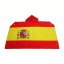Original hooded body flag (150x90cm, 3x5ft) - Spain