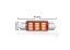Car bulbs with LED backlight 39mm 12V C5W-12SMD-4014 Canabus 150LM White