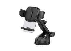 USAMS US-ZJ072 Car Center Console Retractable Transparent Bracket Black