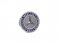 MERCEDES BENZ riteņa centra vāciņš 75mm tumši zils/hroms A1704000025