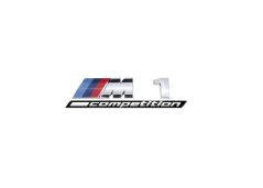 BMW M 1 competition nápis 130mm stříbrná