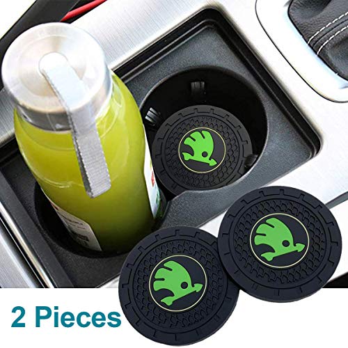 ŠKODA, 2 pcs Coasters, drink mat for the drink holder