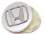 4pcs Wheel center caps HONDA 58mm silver chrome 2602000010