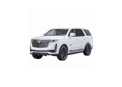 Cadillac Escalade metal model jucărie baterie lumini sunet 1:24 Alb