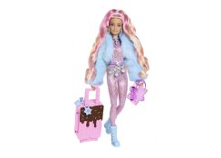 Barbie ekstra v obleki v sneg