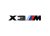 BMW X 3M lettering 170mm black