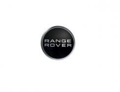 Capuchon de centre de roue RANGE ROVER 62mm noir chrome LR027409