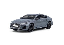 Audi RS7 Spielzeug Metallmodell batteriebetrieben Lichter klang 1:24 Grau