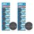 10x DOUBLEPOW piles au lithium CR1620 3V