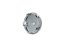 4pcs Wheel center caps FIAT 500 60mm black chrome 51884863