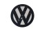 VW GOLF V (2003-2010) front badge, logo (12,8cm) - black glossy